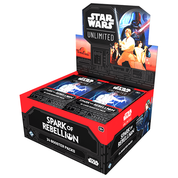 Star Wars Unlimited: Spark of Rebellion caja de sobres