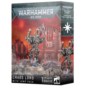 Chaos Space Marines Señor del Caos con Jump Pack