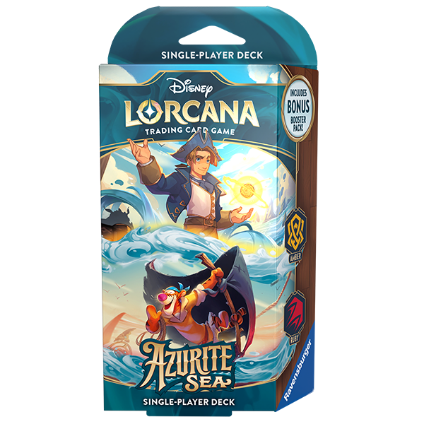 Disney Lorcana - Starter Deck AMBER & RUBI de Azurite Sea