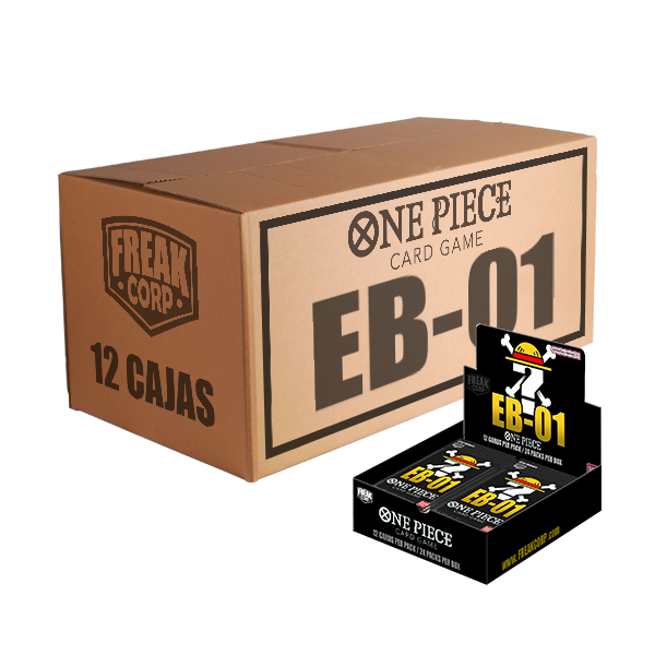 One Piece CASE  EB01 - EXTRA BOOSTER DISPLAY (12 cajas)