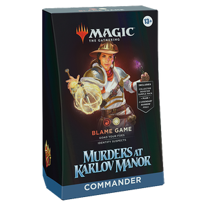 MTG Mazo de Commander Asesinatos en la mansión Karlov - Blame Game