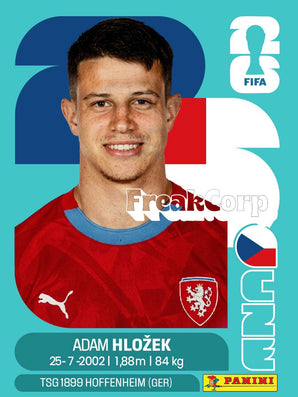 Adam Hlozek - CZE 19 - PANINI WC 2026