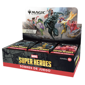 MTG Marvel SUPER HEROES – Caja de sobres