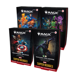 MTG Marvel SUPER HEROES – Commander deck - FULL SET