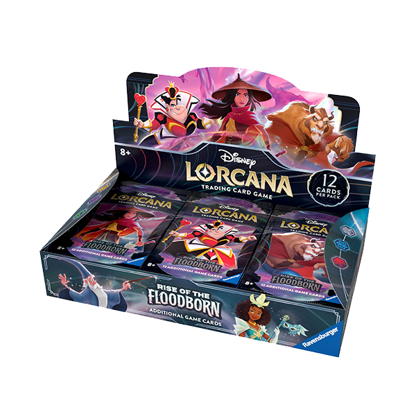 Disney Lorcana - RISE OF THE FLOODBORN caja de sobres
