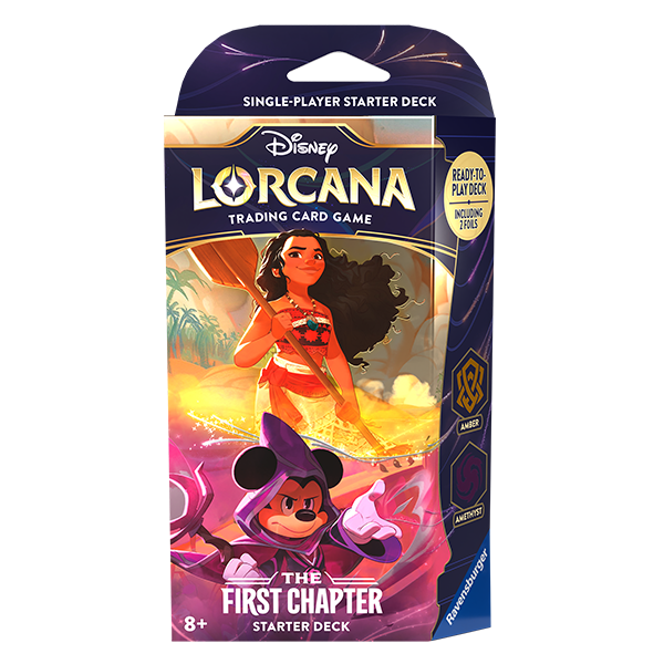 Disney Lorcana - Starter Deck Amber & Amethyst de The First Chapter