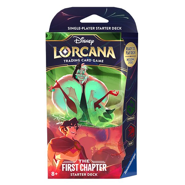Disney Lorcana - Starter Deck Emerald & Ruby de The First Chapter