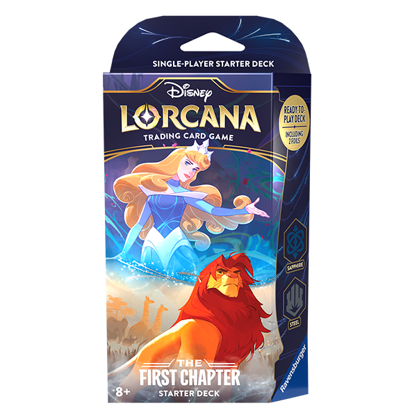 Disney Lorcana - Starter Deck Sapphire & Steel de The First Chapter