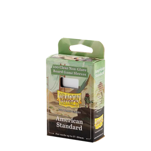 American Standard - Clear/Non-Glare - Board Game Sleeves 57 x 89 mm
