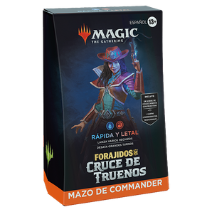 MTG Mazo de Commander OUTLAWS OF THUNDER JUNCTION - Rápida y letal