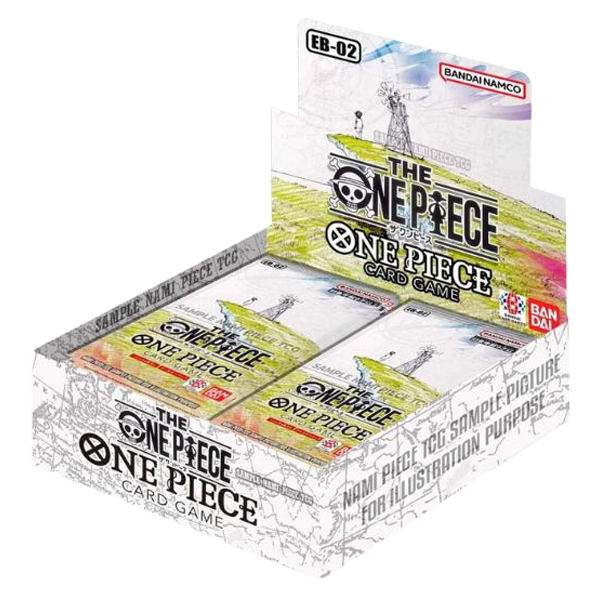 ONE PIECE card game EB02 - EXTRA BOOSTER DISPLAY - CASE 12 cajas