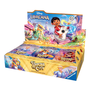 Disney Lorcana - Hyperia City - caja de 24 sobres