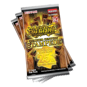 YUGIOH QUARTER CENTURY STAMPEDE – Booster