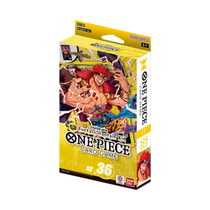 ONE PIECE CARD GAME - ST36 - YELLOW Eustass Captain Kid - STARTER DECK