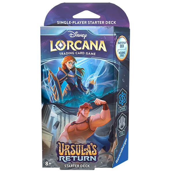 Disney Lorcana - Starter Deck Sapphire & Steel de Ursula's Return