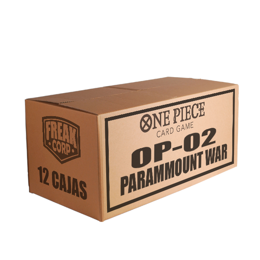 Case OP02 Paramount War (12 cajas)